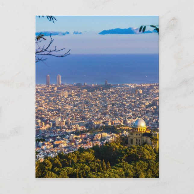 Barcelona Postcard (Front)