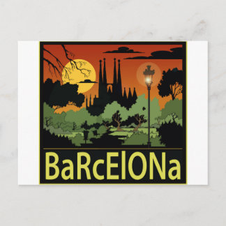 Barcelona Postcard
