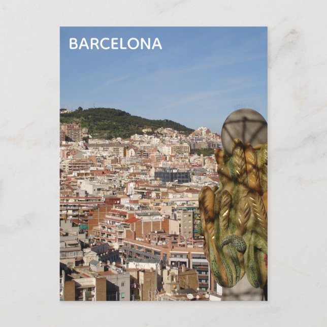 Barcelona Postcard (Front)