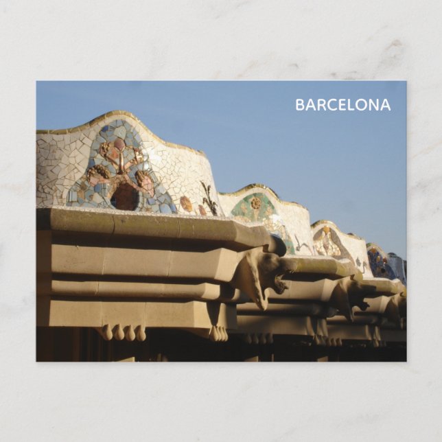 Barcelona Postcard (Front)