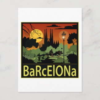 Barcelona Postcard