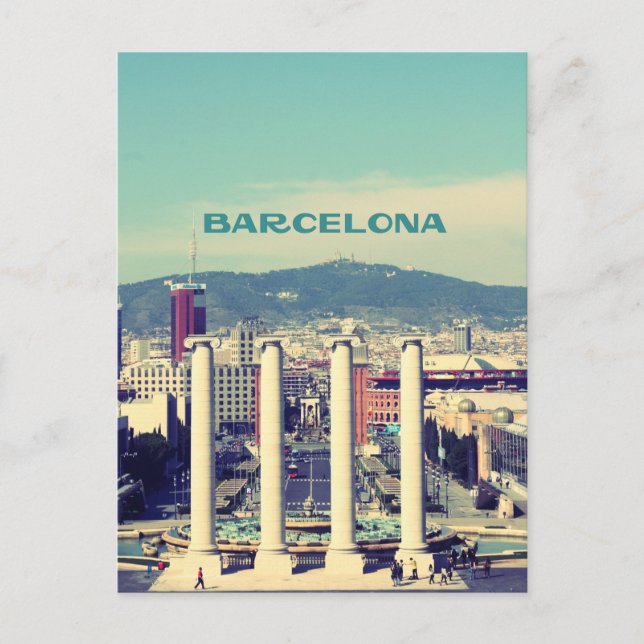 Barcelona Postcard (Front)