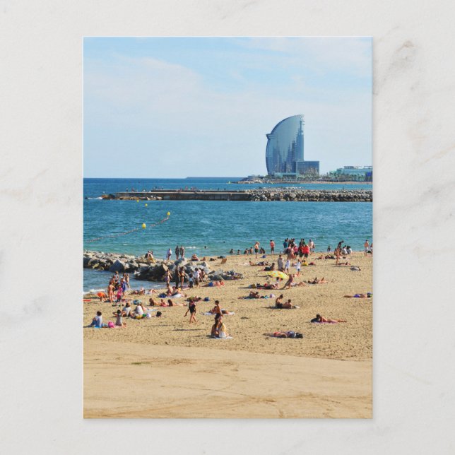 Barcelona Postcard (Front)