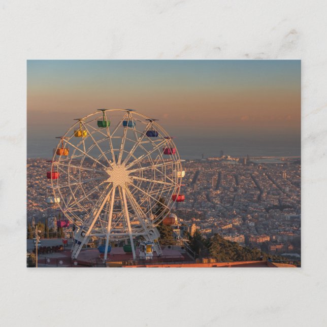 Barcelona Postcard (Front)