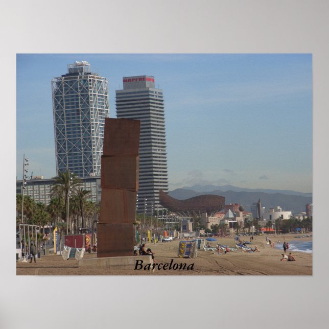 Barcelona Poster (Front)