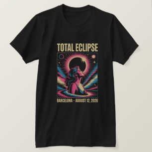 Barcelona Solar Eclipse 2026 Shirt