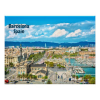 Barcelona, Spain Beautiful City View