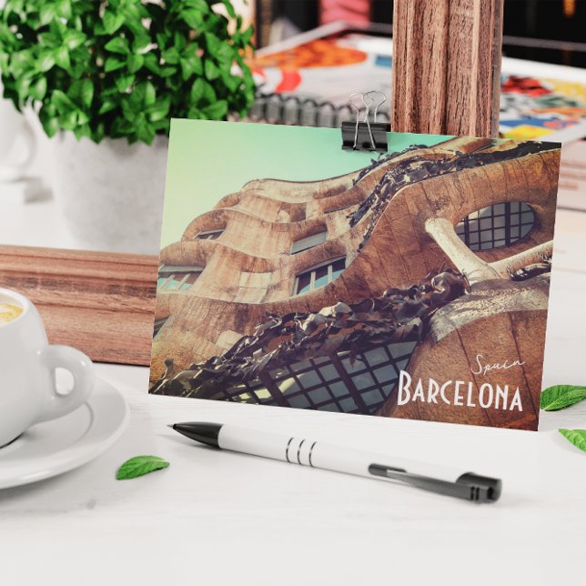 Barcelona, Spain - Casa Batllo by Gaudi Postcard (Creator Uploaded)