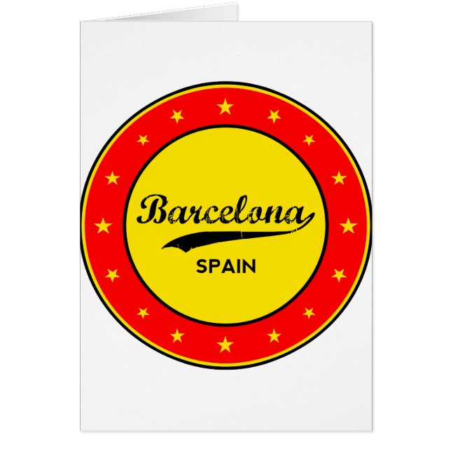 Barcelona, Spain, circle (Front)