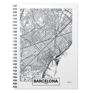 Barcelona, Spain   City Map Notebook