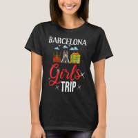 Barcelona Spain City Trip Skyline Map Travel