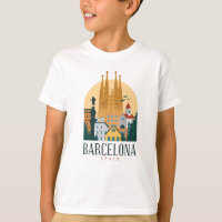 Barcelona Spain Cute spanish travel gift City Love