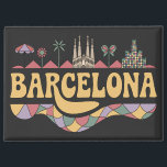Barcelona Spain Europe Magnet<br><div class="desc">Barcelona,  a vibrant coastal city in Spain,  is renowned for its stunning Gaudí architecture,  lively street culture,  Mediterranean beaches,  and rich blend of history,  art,  and modern Catalan spirit.</div>