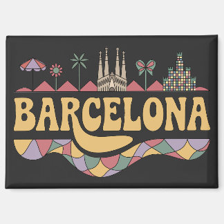 Barcelona Spain Europe Magnet