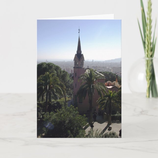 Barcelona, Spain, greeting card (Front)