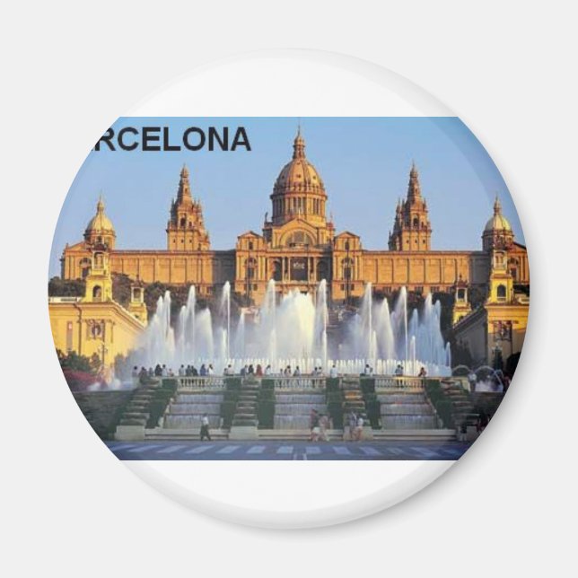 Barcelona Spain Magnet (Front)
