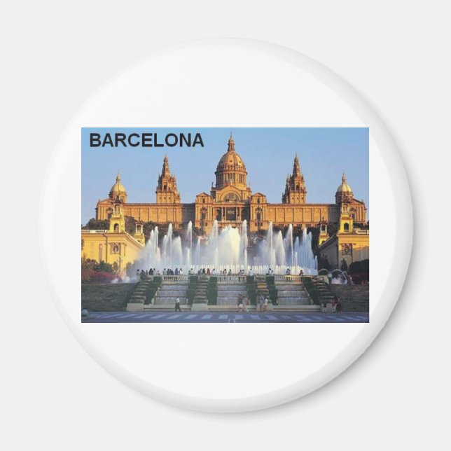 Barcelona Spain Magnet (Front)