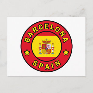 Barcelona Spain Postcard