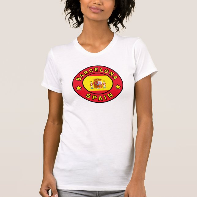 Barcelona Spain T-Shirt (Front)