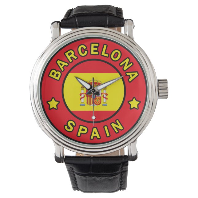 Barcelona Spain Watch (Front)