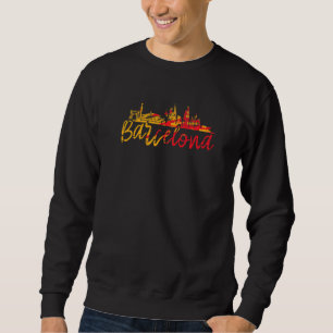 Barcelona Spanish Spain Barcelona España 1 Sweatshirt