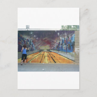 Barcelona Street Art Postcard