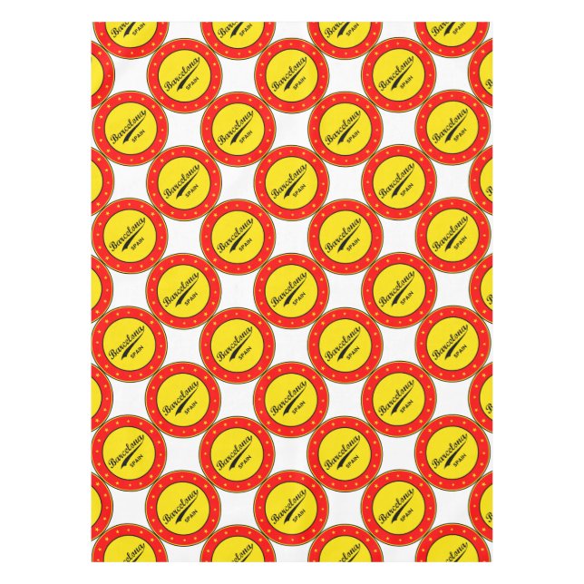 Barcelona Tablecloth (Front)