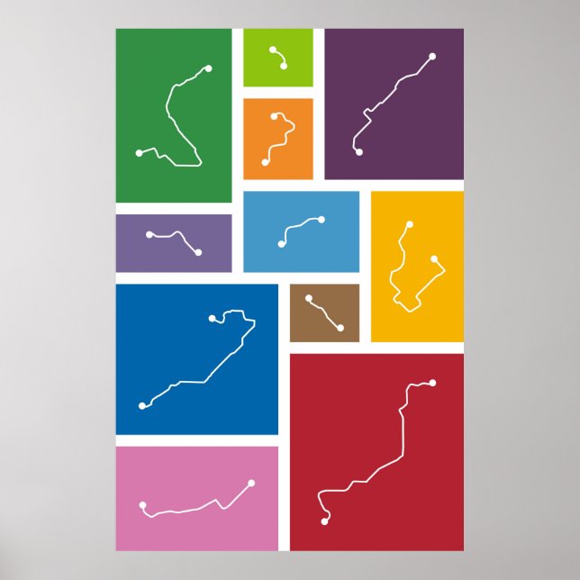 Barcelona - Transit Palettes Poster (Front)