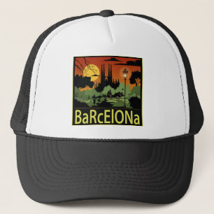 Barcelona Trucker Hat
