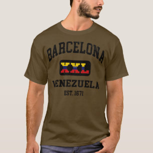 Barcelona Venezuela XXL Athletic design T-Shirt