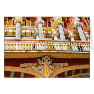 Barcelone Espagne Photo d'architecture colorée