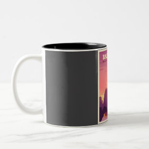 Barcelone Travel Two-Tone Coffee Mug
