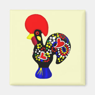 Barcelos Galo do Portugal por os portugueses Magnet