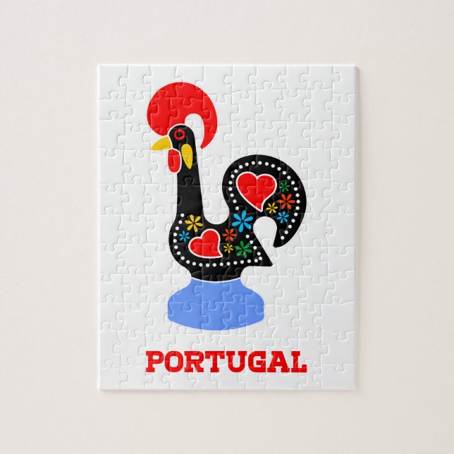 Barcelos Rooster Jigsaw Puzzle (Vertical)