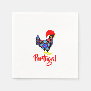Barcelos Rooster Portuguese National Emblem Napkin