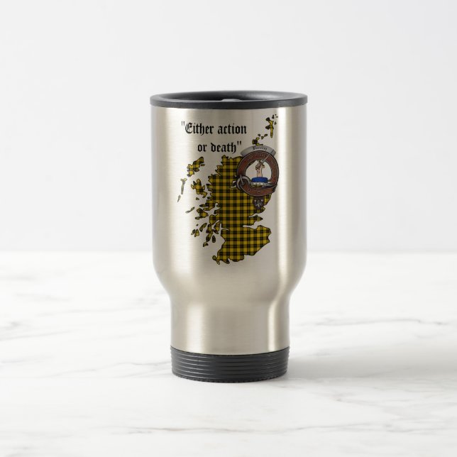 Barclay Clan Badge Travel Mug (Center)