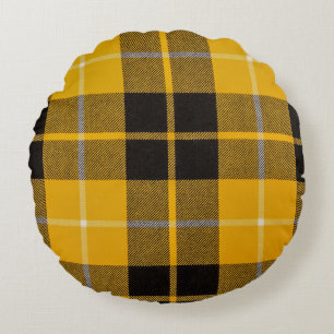 Barclay Dress Light Weight Modern Tartan Round Pillow
