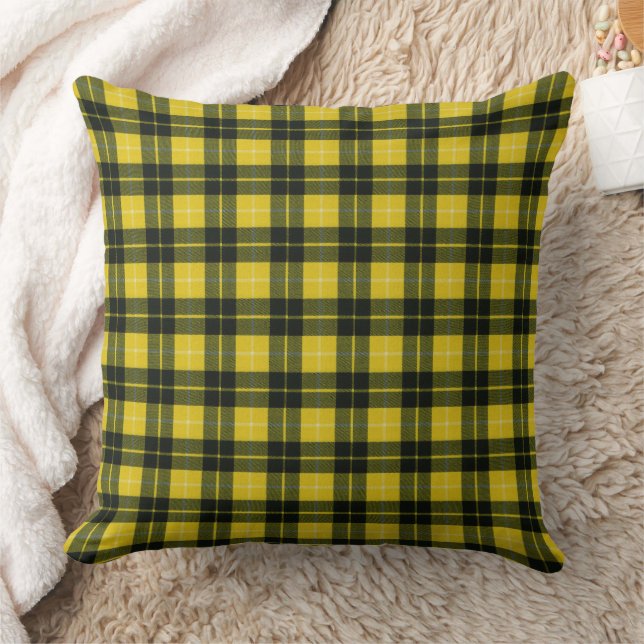 Barclay Dress  Modern  Scottish Tartan  Throw Pillow (Blanket)