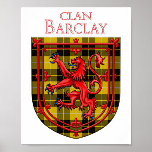 Barclay Dress Tartan Scottish Plaid Poster