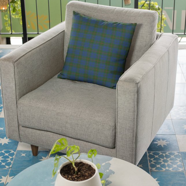 Barclay Hunting Ancient Original Scottish Tartan  Throw Pillow (Creator Uploaded)