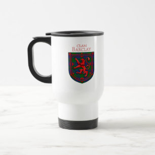 Barclay Hunting Tartan Scottish Plaid Travel Mug
