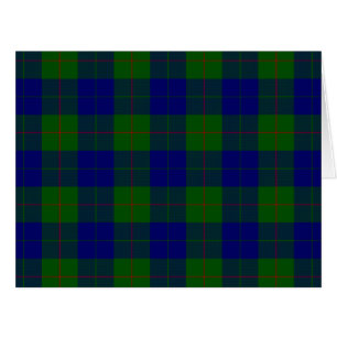 Barclay tartan bleu vert plaid