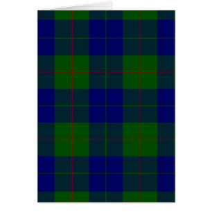 Barclay tartan bleu vert plaid