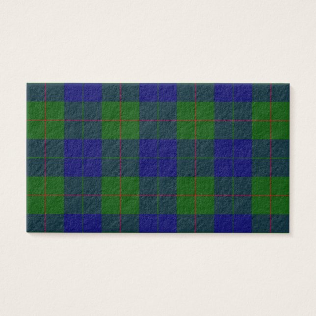 Barclay tartan blue green plaid (Front)