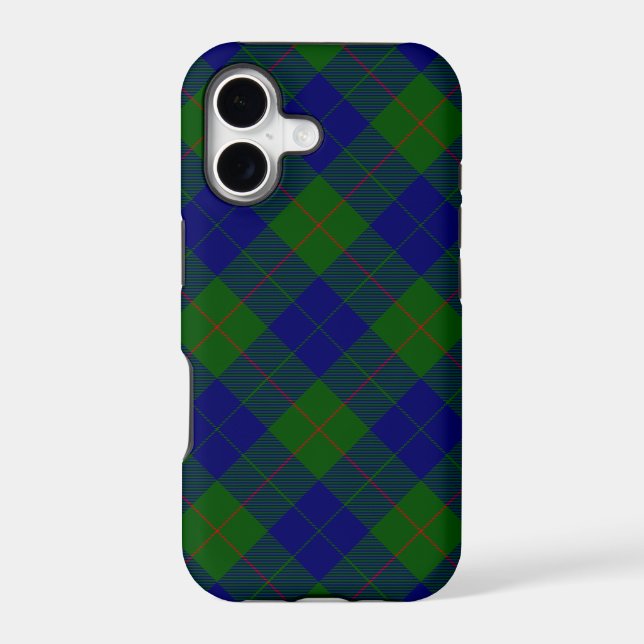 Barclay tartan blue green plaid (Back)
