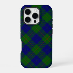 Barclay tartan blue green plaid iPhone 16 pro case