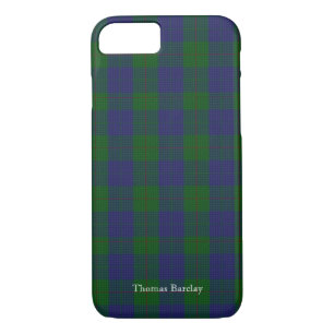 Barclay Tartan Plaid Iphone 7 Coque personnalisé