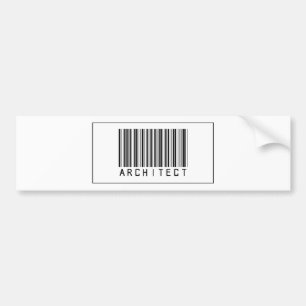 Barcode Architect Bumper Sticker