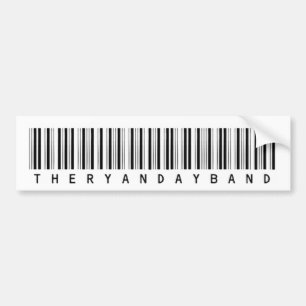 Barcode Bumper Sticker