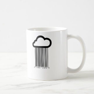 Barcode Cloud Illustration mug